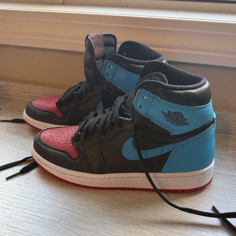 Nike UNC to Chicago high top sneakers